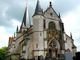 Kerk van Sainte-Tanche in Lhuître