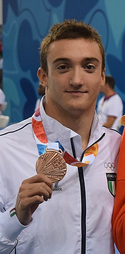 Federico Burdisso nuorten olympialaisissa 2018.