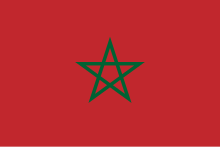 Description de l'image Flag of Morocco.svg.