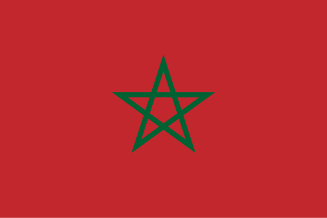 Description de l'image Flag of Morocco.svg.