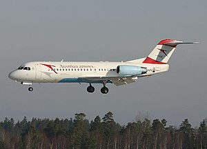Austrian Airlines Fokker 70, 2005