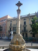 Fuente de la Plaza de la Creu (Igualada, 1954).