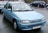 Ford Escort 5-door hatchback (before improvements)