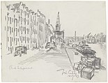 Drawing 'Old Entrepotdok' (14 July 1939) by Fré Cohen