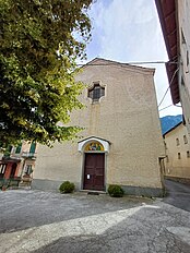 Gêxa de San Péru e de San Paulu (A Gêxa, Cirixöa, Garesce), faciâ