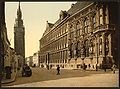 Botermarkt aux alentours de 1900.