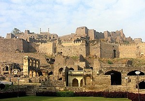 Golconda fort is the oldest existing structure...