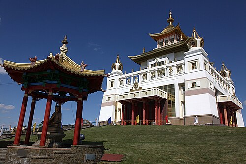 Tempulli i artë i Budës Shakyamuni, Kalmykia, Federata Ruse