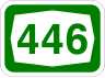 Route 446 shield}}