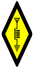 Internationales Symbol des Amateuerfunkdienstes.