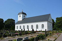 Jämjö kyrka i juli 2018
