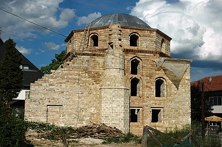 Џамија током реконструкције, 2008.