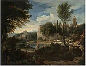 Landscape with a River and a Walled Town