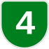 Nagoya Expressway No.4 Tōkai Route shield