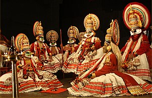 Kathakali - Hindistonning Kerala shahridagi klassik teatr turlaridan biri.