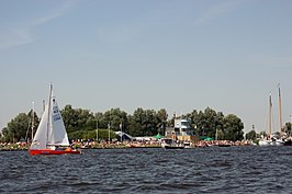 Kolmeersland tijdens de Sneekweek van 2009