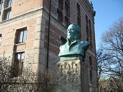 Sven Adolf Hedlund from 1883 at Samhällsvetenskapliga biblioteket, Göteborg.