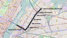 Overview of the BMT Astoria Line Linea BMT Astoria.png