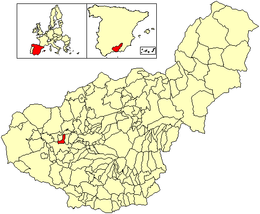 Cijuela – Mappa