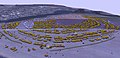 Maidanetske mega-site, c. 3700 BC, 3D model.[43]