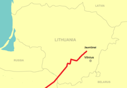 Map of Lithuania Poland Pipeline.png