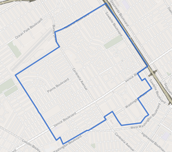 Mar Vista as mapped by the Los Angeles Times