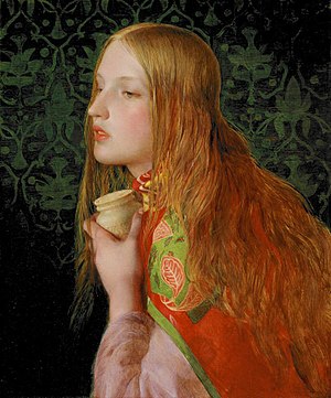 English: Mary Magdalene, Oil on wood panel, Sa...