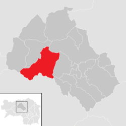 Mautern in Steiermark – Mappa