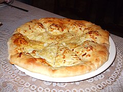 Khachapuri de Mingrèlia