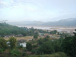 Il fiume Mekong all'altezza della città di Loei