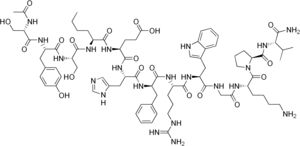 Struktur von Melanotan I