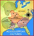 Mississippian culture map