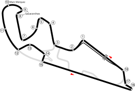 Trazado para Campeonatos de Automovilismo (FIA)