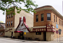 Nye's Polonaise Room, a longtime polka bar, was demolished in 2017 Nyes.jpg