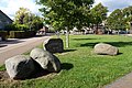 Overzichtsfoto van een oorlogsmonument in Wekerom