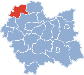 Localisation de Powiat d'Olkusz