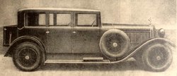 Panhard & Levassor Type X38 von 1926 (8-Zylinder-Knight-Motor)