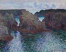 Claude Monet : Paysage à Port-Goulphar, 1886