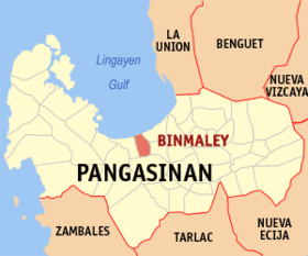 Mapa a pakabirukan ti Binmaley