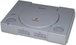 The original PlayStation was produced in a light 
grey color.