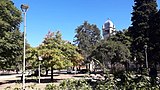 Plaza e Iglesia San Juan Bautista en Florencio Varela.