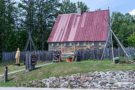 Poste de traite reconstitué à Tadoussac