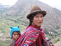 женщина-кечуа с ребёнком, Перу
