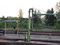 Wasserkran am Heizhaus Bahnhof Radebeul Ost