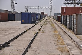 Залізнична лінія у прикордонному Хайратані