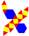 Выпрямленная шестиугольная призма net.png