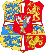 Королевский герб Норвегии и Дании (1699-1819) .svg
