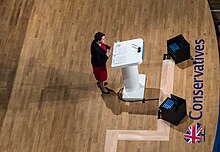 Davidson speaking at the 2014 Conservative Party conference Ruth Davidson MSP 2014.jpg