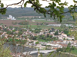 A general view of Saint-Sylvestre