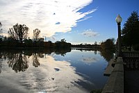 Rivière Yamaska à Saint-Hyacinthe